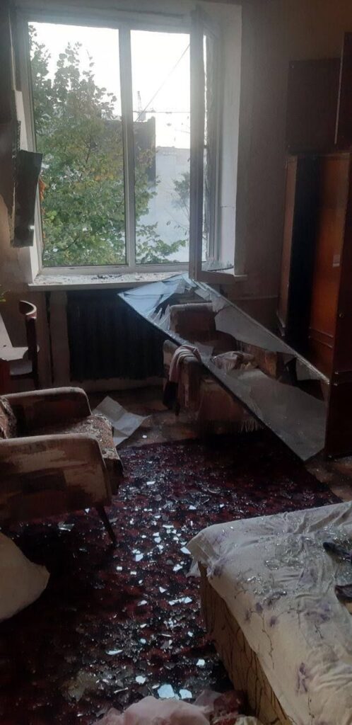 Вигляд квартири після прильоту